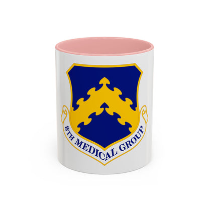 8 Medical Group PACAF (U.S. Air Force) Accent Coffee Mug