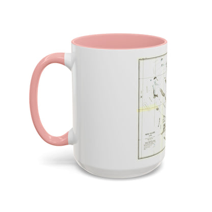 Alaska - Muir Glacier (1890) (Map) Accent Coffee Mug