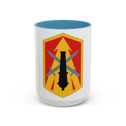 214th Field Artillery Brigade (U.S. Army) Accent Coffee Mug