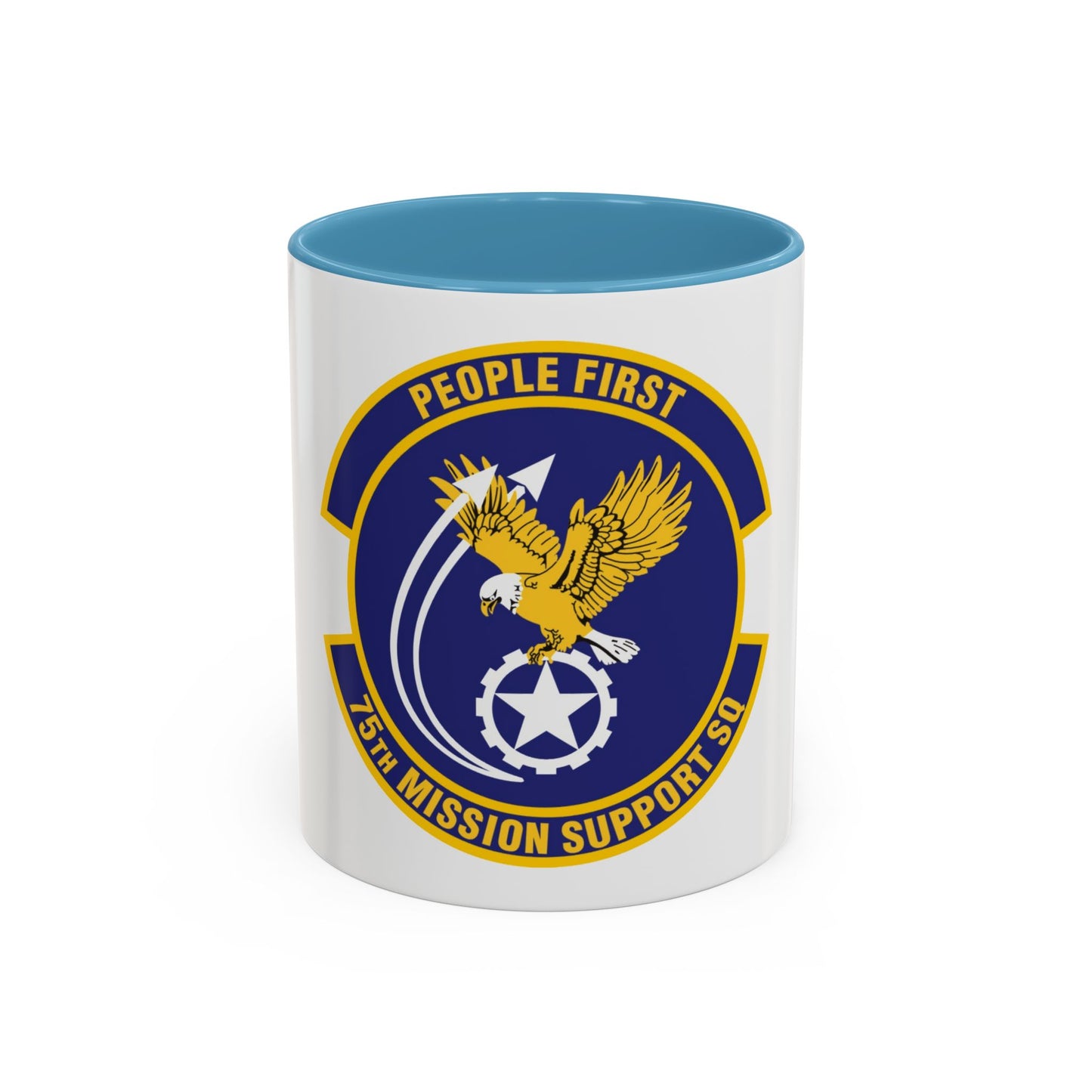 75th Mission Support Squadron (U.S. Air Force) Accent Coffee Mug