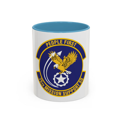 75th Mission Support Squadron (U.S. Air Force) Accent Coffee Mug