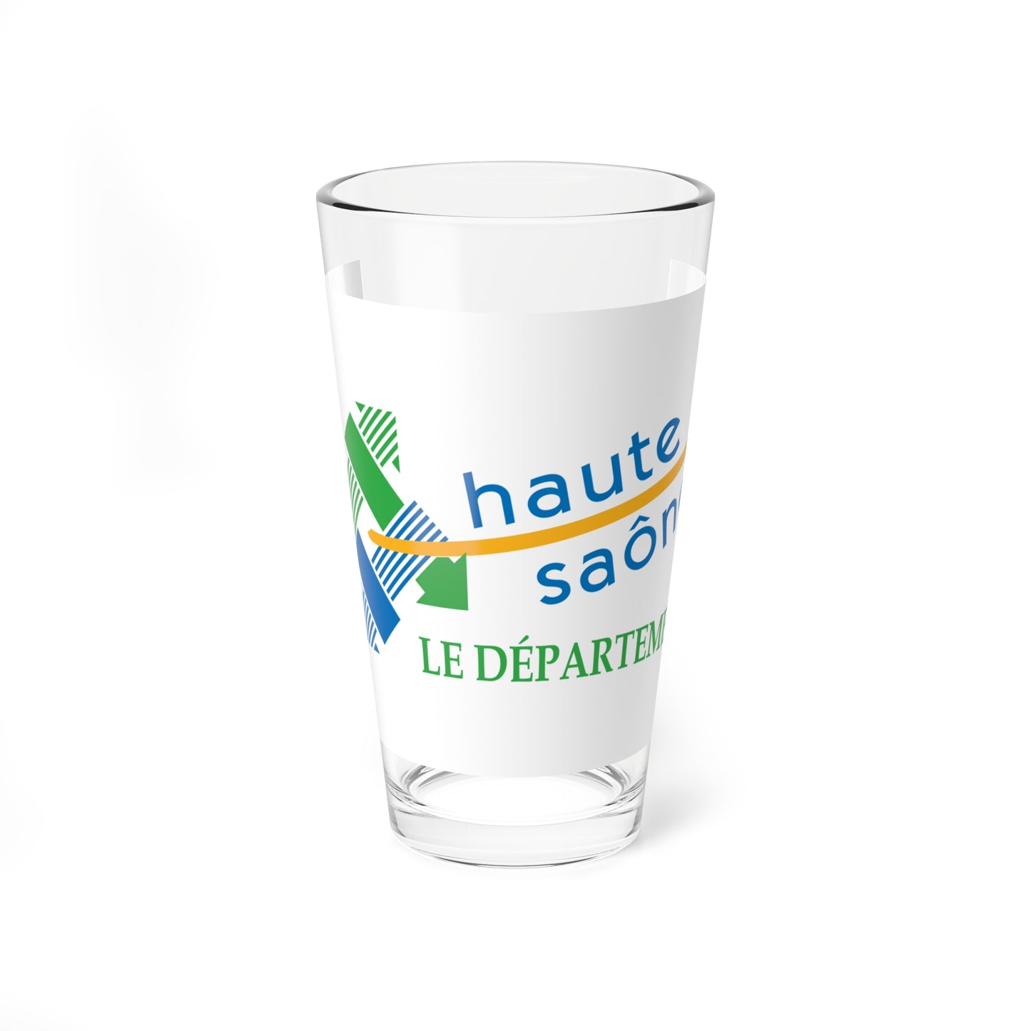 Flag of the Department of Haute-Saone (France) Pint Glass 16oz