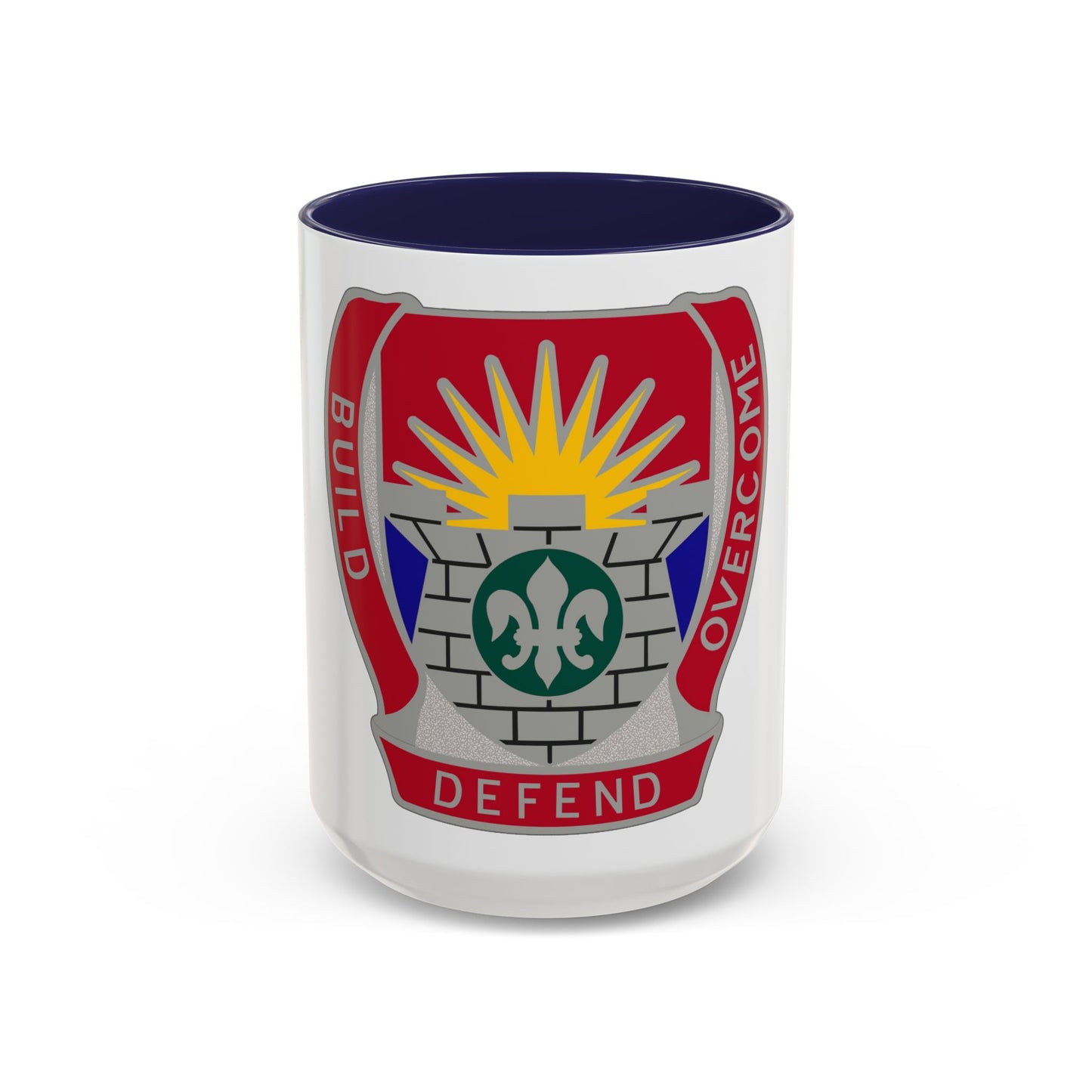 204 Engineer Battalion (U.S. Army) Accent Coffee Mug