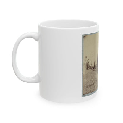 22d New York State Militia Near Harpers Ferry, Va., 1861 I.E.1862 019 (U.S. Civil War) White Coffee Mug