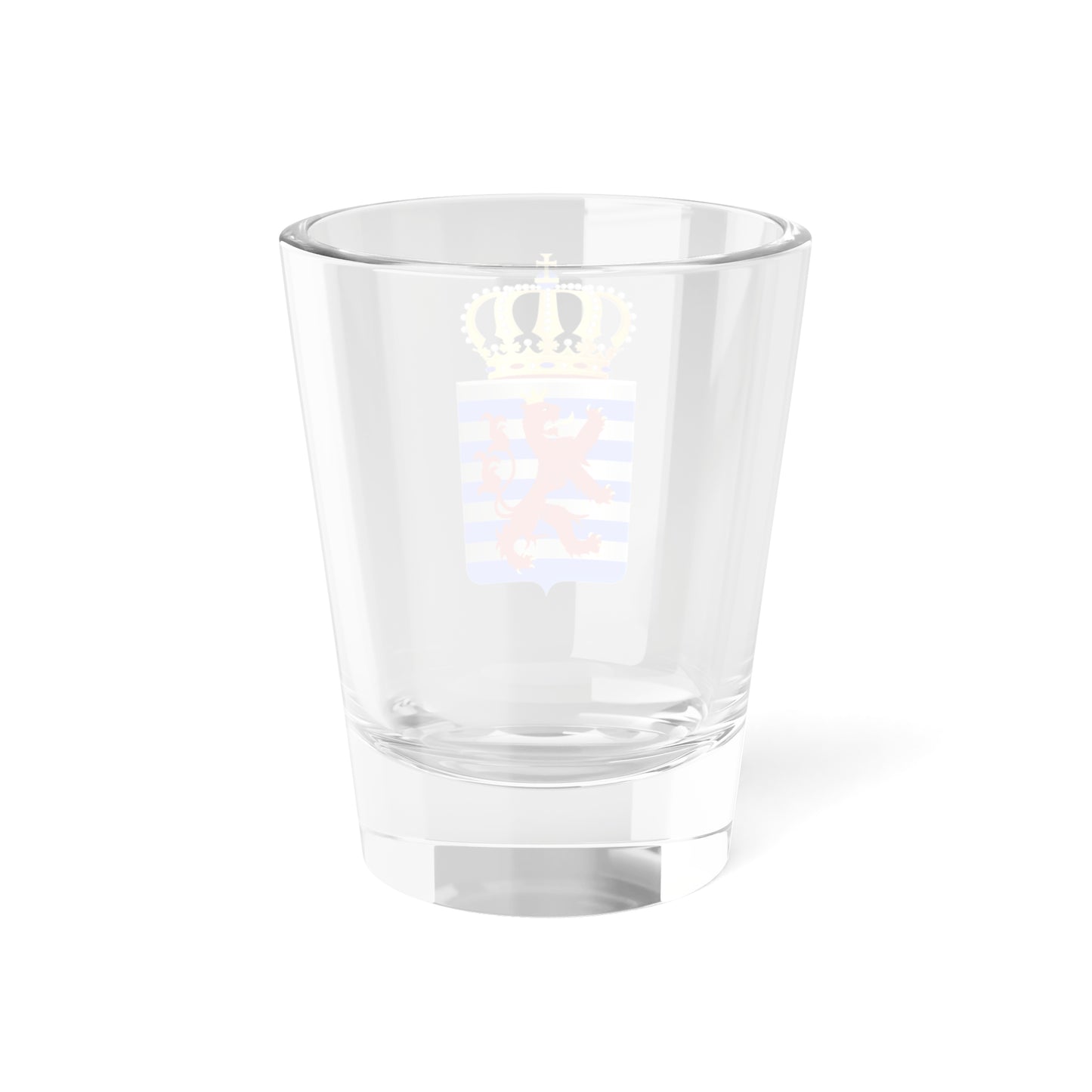 Lesser-Coat-of-Arms-of-Luxembourg (Luxembourg) (Coat of Arms) Shot Glass 1.5oz