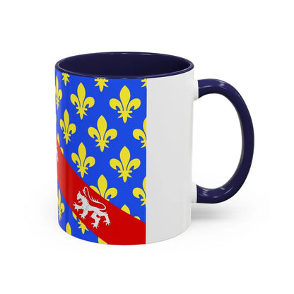 Flag of Creuse France - Accent Coffee Mug-Go Mug Yourself