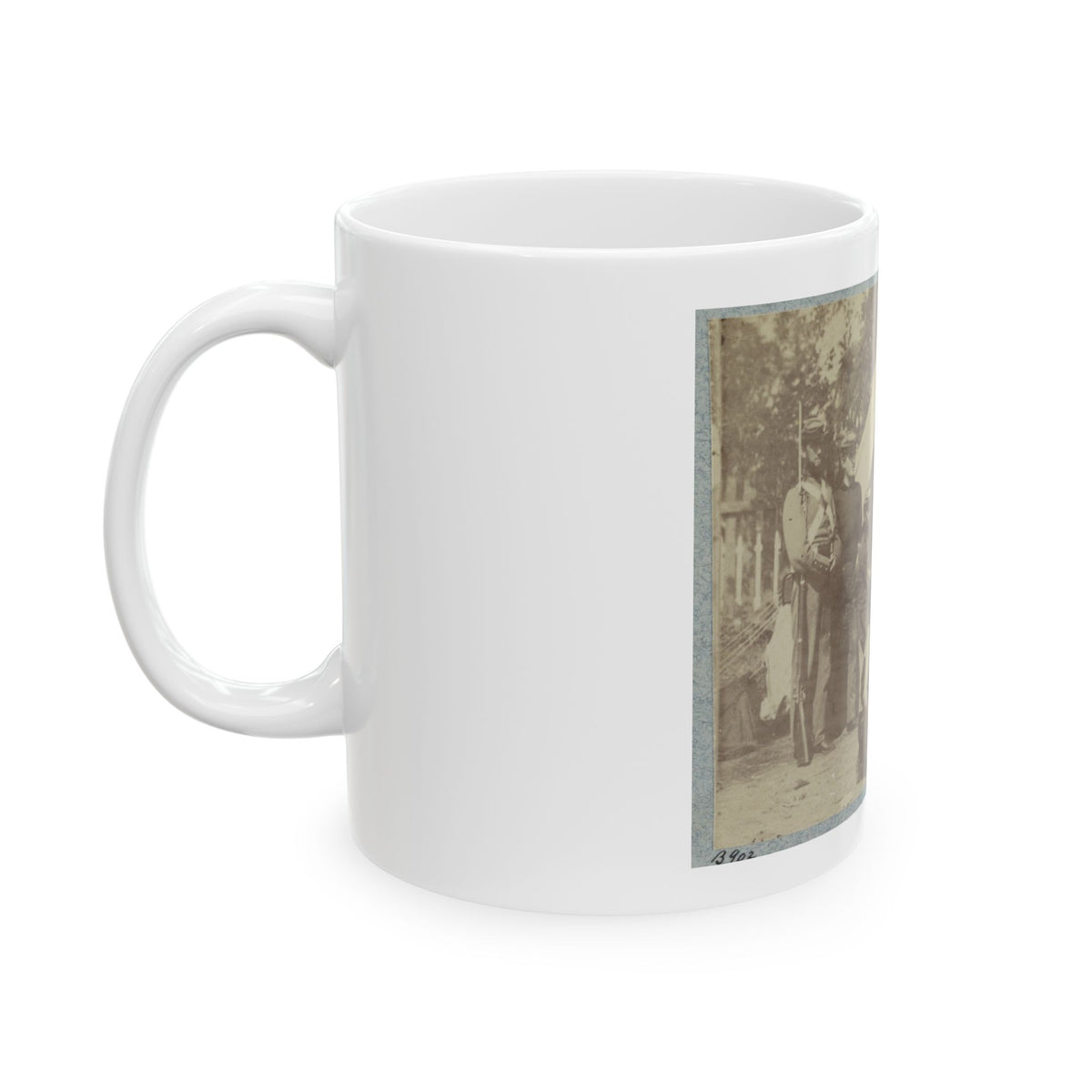 7th N.Y. State Militia, Camp Cameron, D.C., 1861 001 (U.S. Civil War) White Coffee Mug