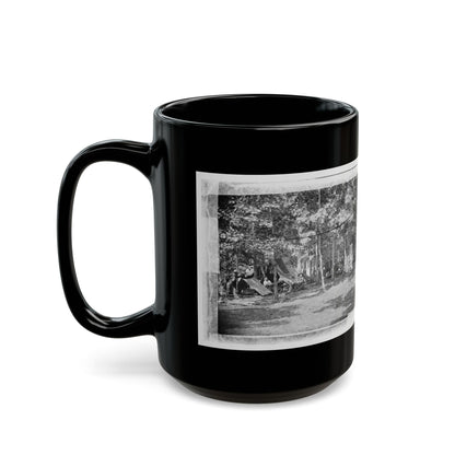 Bealeton, Virginia. Camp Of Company B, 93d New York Volunteers (U.S. Civil War) Black Coffee Mug