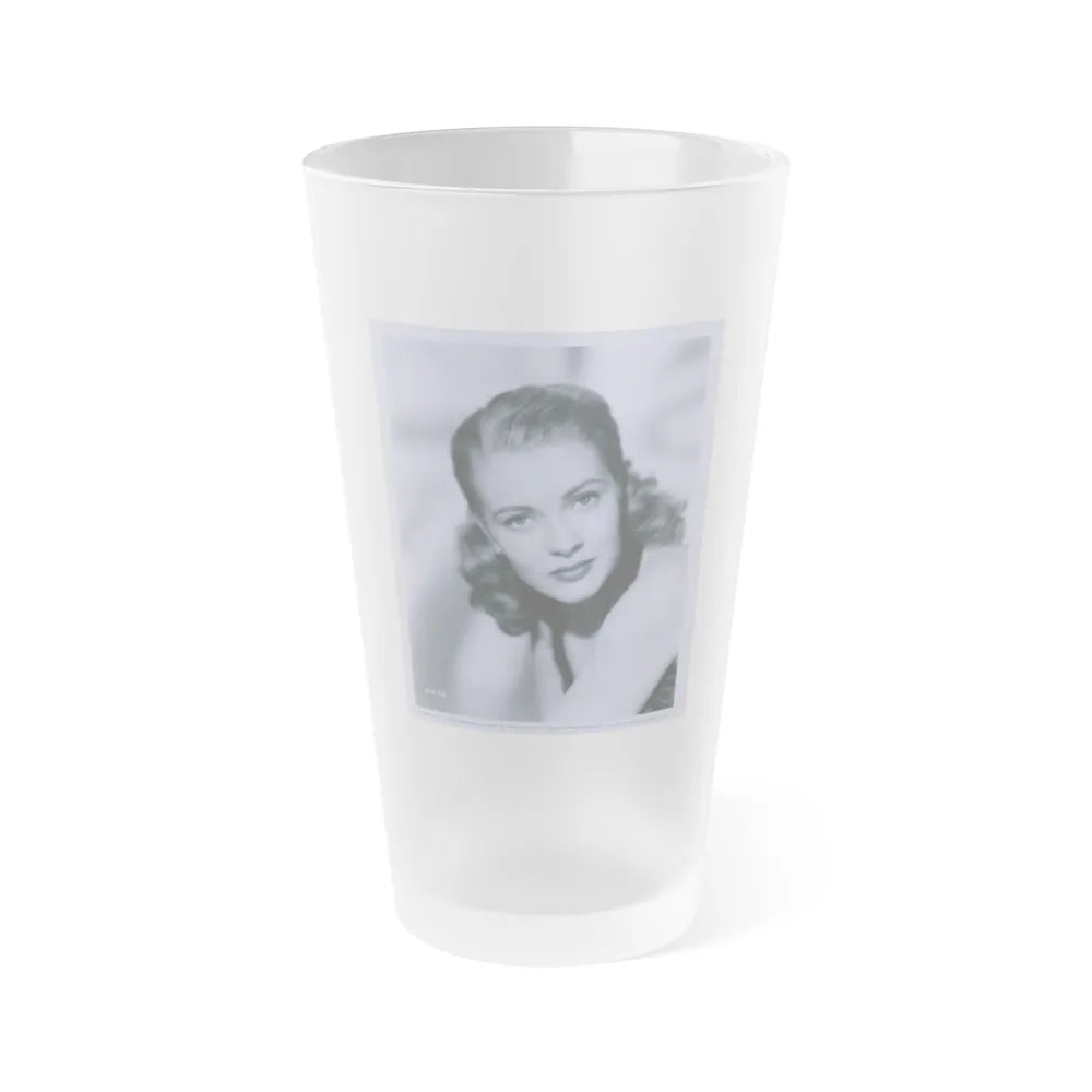 Lori Nelson #121 (Vintage Female Icon) Frosted Pint 16oz-16oz-Frosted-Go Mug Yourself