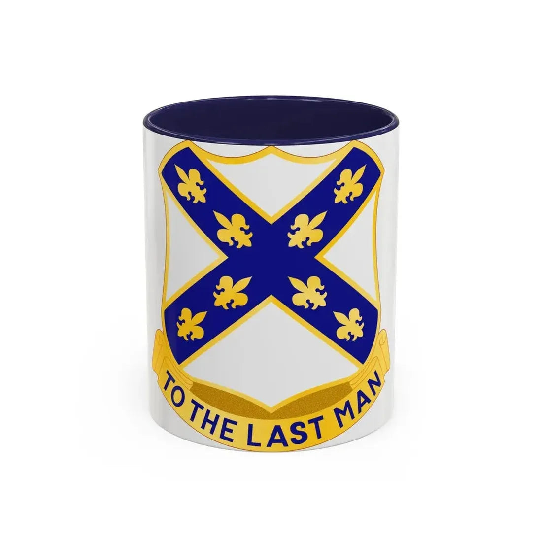 133rd Engineer Battalion (U.S. Army) Accent Coffee Mug 11oz Navy - Go Mug Yourself