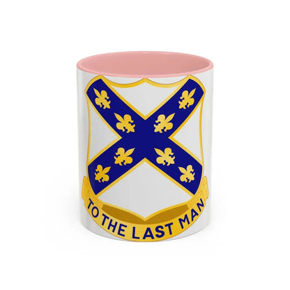 133rd Engineer Battalion (U.S. Army) Accent Coffee Mug 11oz Pink - Go Mug Yourself