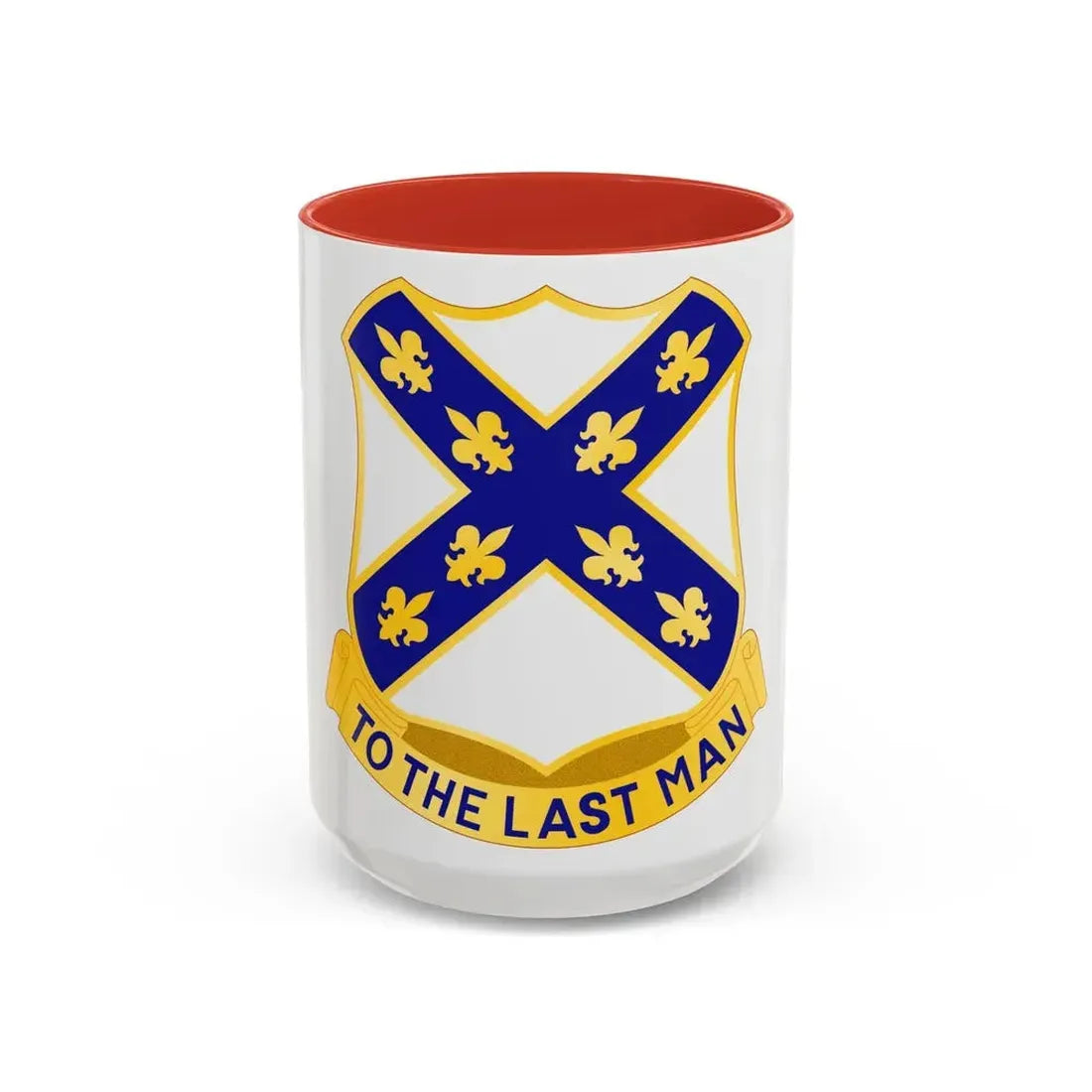 133rd Engineer Battalion (U.S. Army) Accent Coffee Mug 15oz Red - Go Mug Yourself