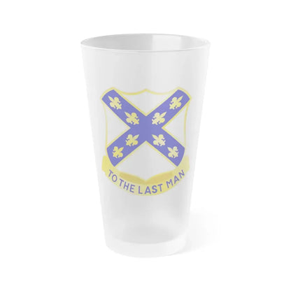 133rd Engineer Battalion (U.S. Army) Frosted Pint Glass 16oz Default Title - Go Mug Yourself