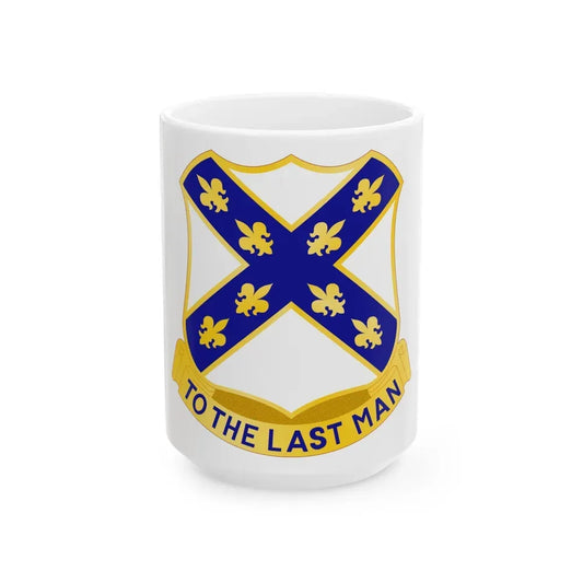 133rd Engineer Battalion (U.S. Army) White Coffee Mug 15oz - Go Mug Yourself