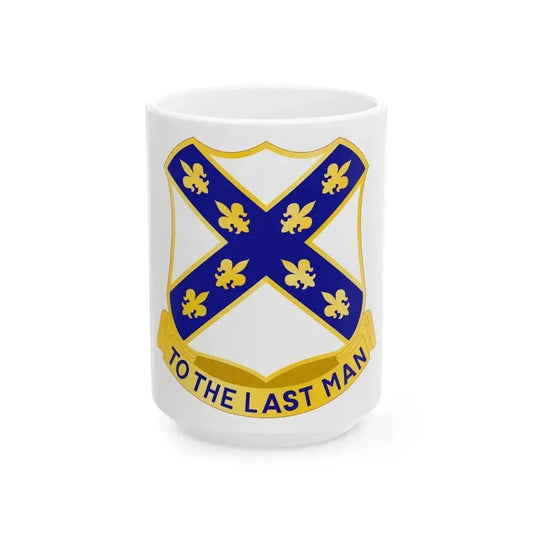 133rd Engineer Battalion (U.S. Army) White Coffee Mug 15oz - Go Mug Yourself