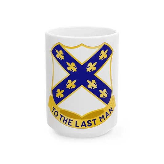 133rd Engineer Battalion (U.S. Army) White Coffee Mug 15oz - Go Mug Yourself