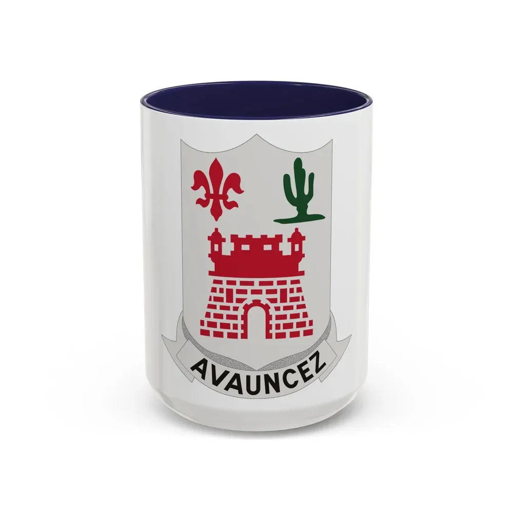 133rd Infantry Regiment (U.S. Army) Accent Coffee Mug 15oz Navy - Go Mug Yourself