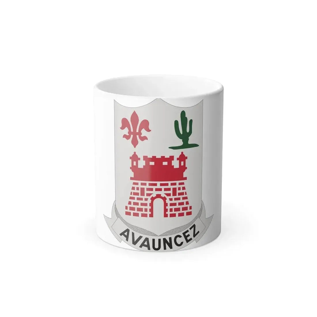 133rd Infantry Regiment (U.S. Army) Color Changing Coffee Mug 11oz - Go Mug Yourself