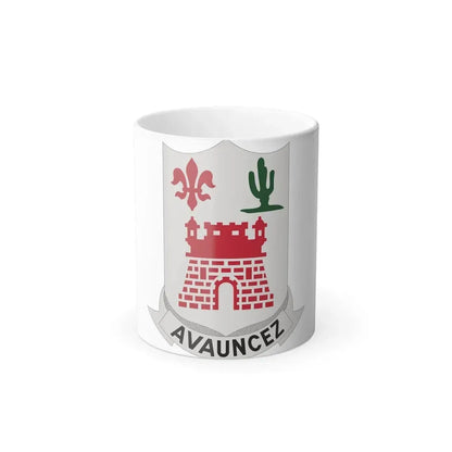 133rd Infantry Regiment (U.S. Army) Color Changing Coffee Mug 11oz - Go Mug Yourself