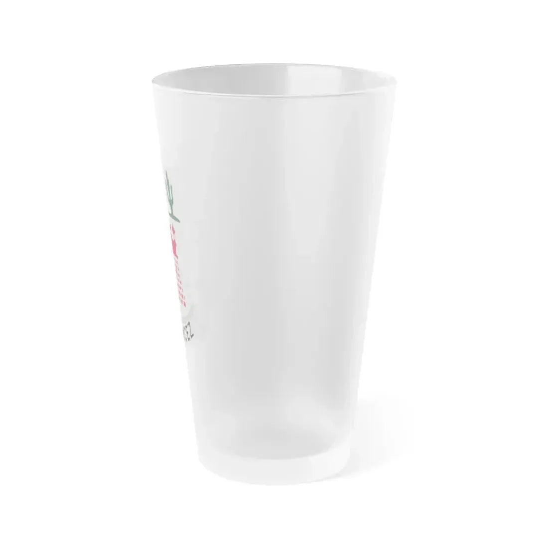 133rd Infantry Regiment (U.S. Army) Frosted Pint Glass 16oz - Go Mug Yourself