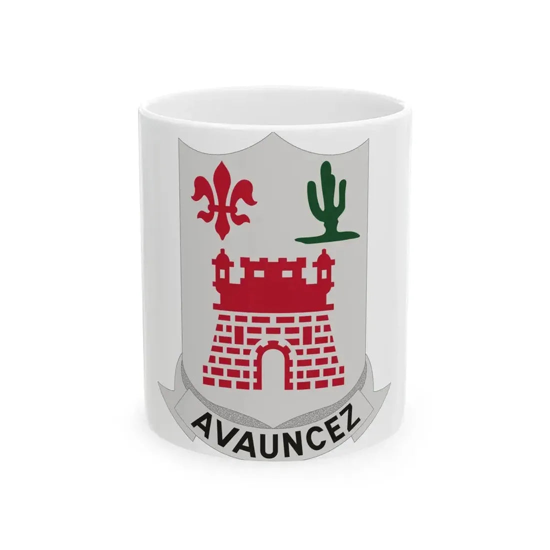 133rd Infantry Regiment (U.S. Army) White Coffee Mug 11oz - Go Mug Yourself