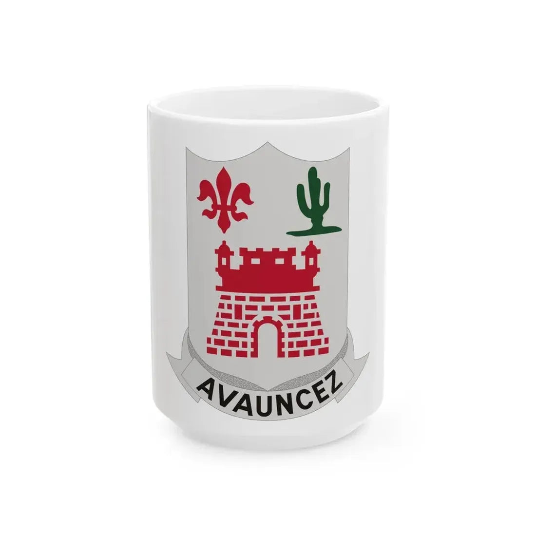 133rd Infantry Regiment (U.S. Army) White Coffee Mug 15oz - Go Mug Yourself