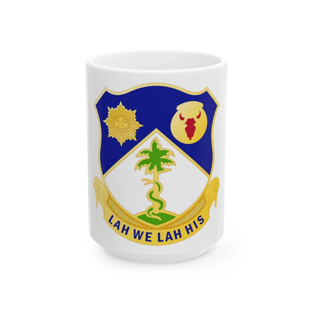 134 Cavalry Regiment (U.S. Army) White Coffee Mug-15oz-Go Mug Yourself