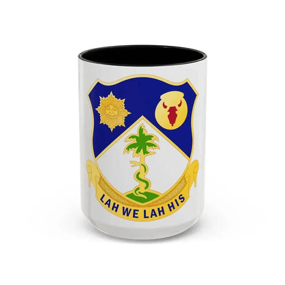 134 Cavalry Regiment (U.S. Army) Accent Coffee Mug 15oz Black - Go Mug Yourself