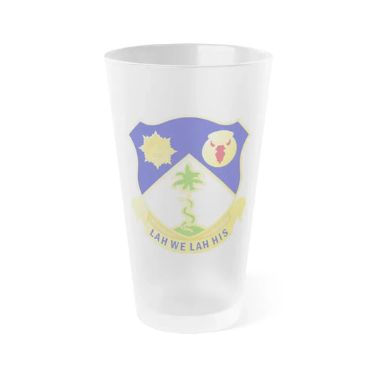 134 Cavalry Regiment (U.S. Army) Frosted Pint Glass 16oz Default Title - Go Mug Yourself