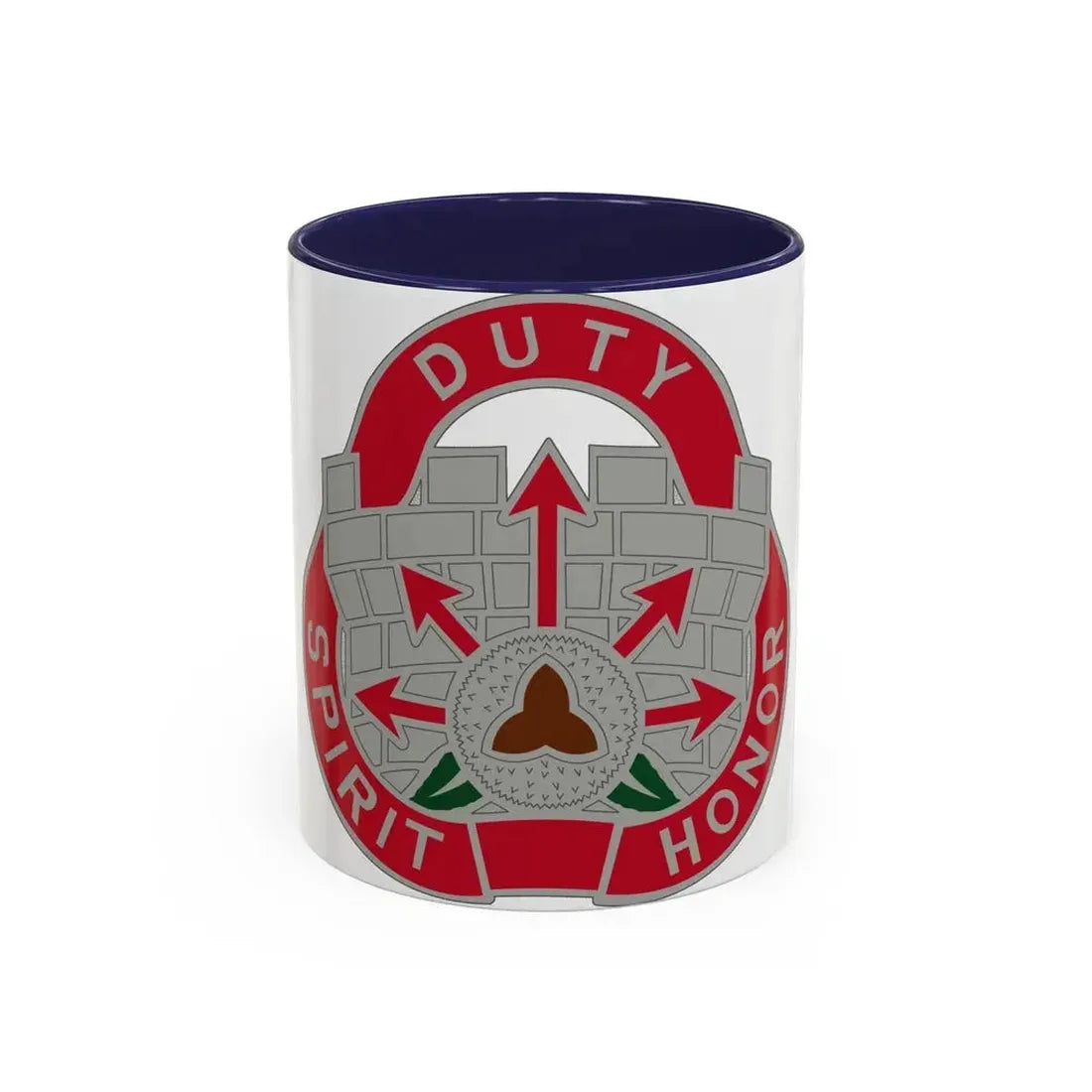 134 Engineer Group (U.S. Army) Accent Coffee Mug 11oz Navy - Go Mug Yourself