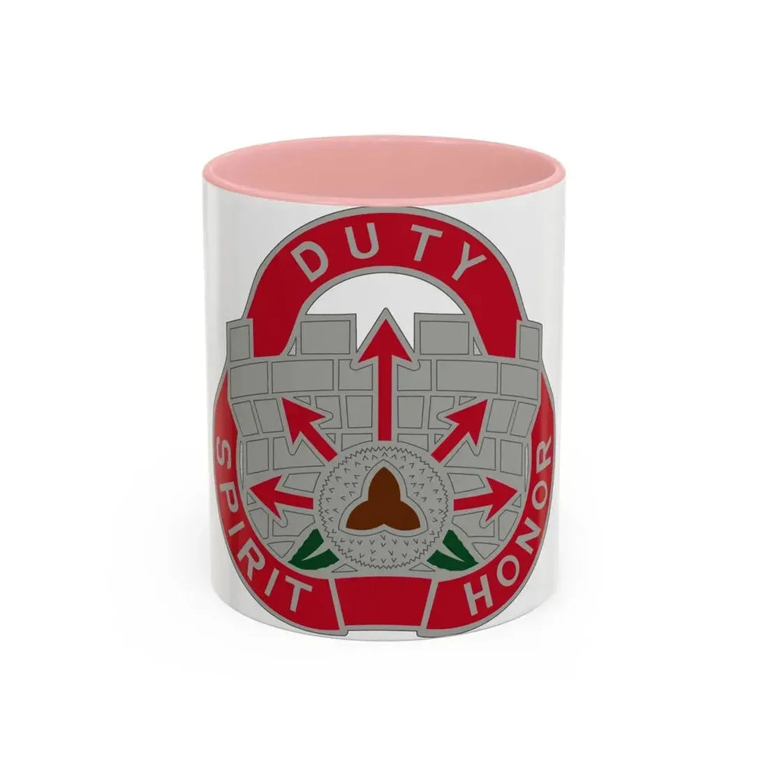 134 Engineer Group (U.S. Army) Accent Coffee Mug 11oz Pink - Go Mug Yourself