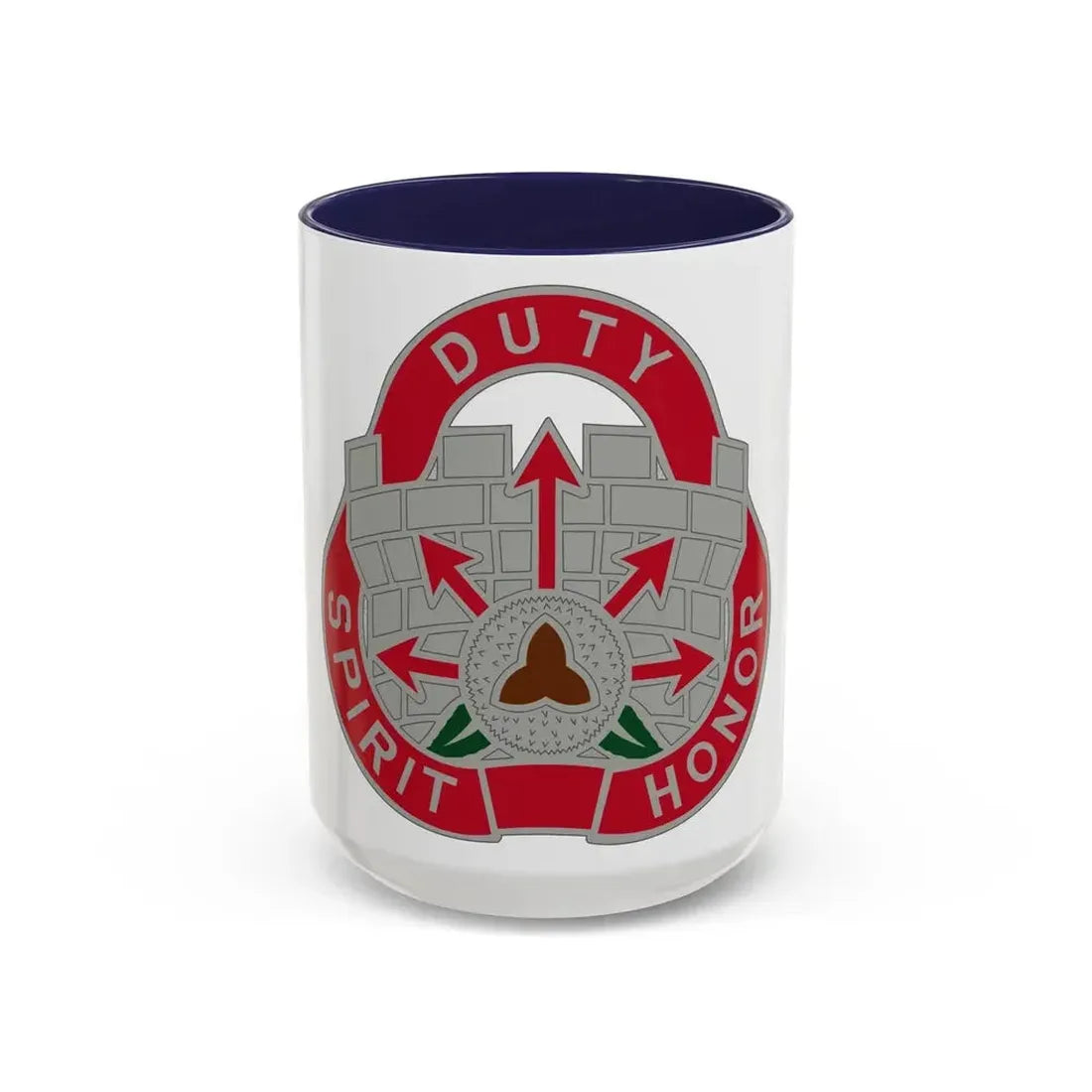 134 Engineer Group (U.S. Army) Accent Coffee Mug 15oz Navy - Go Mug Yourself