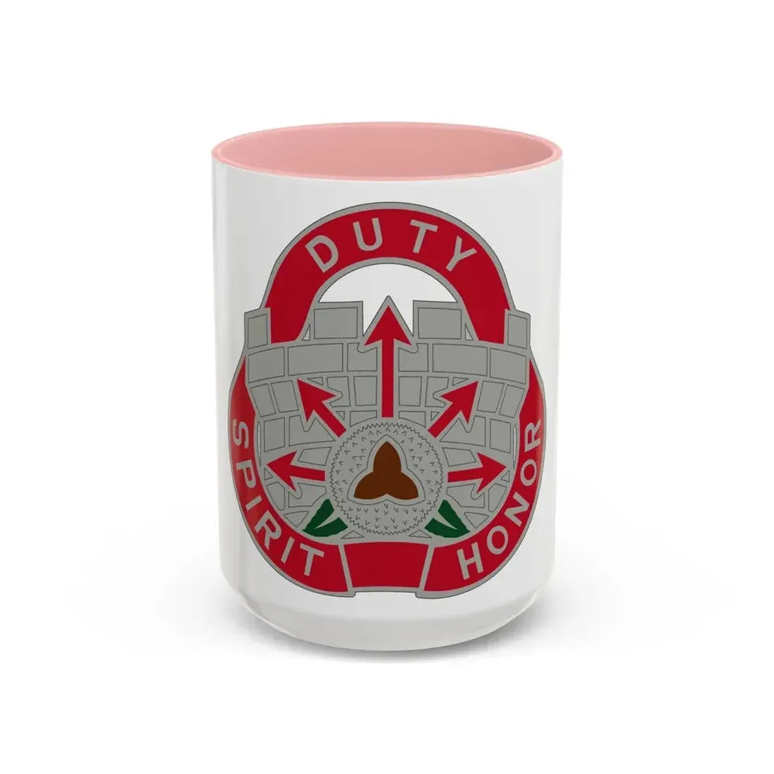 134 Engineer Group (U.S. Army) Accent Coffee Mug 15oz Pink - Go Mug Yourself