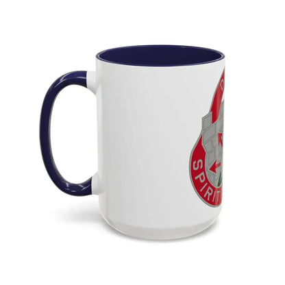 134 Engineer Group (U.S. Army) Accent Coffee Mug - Go Mug Yourself