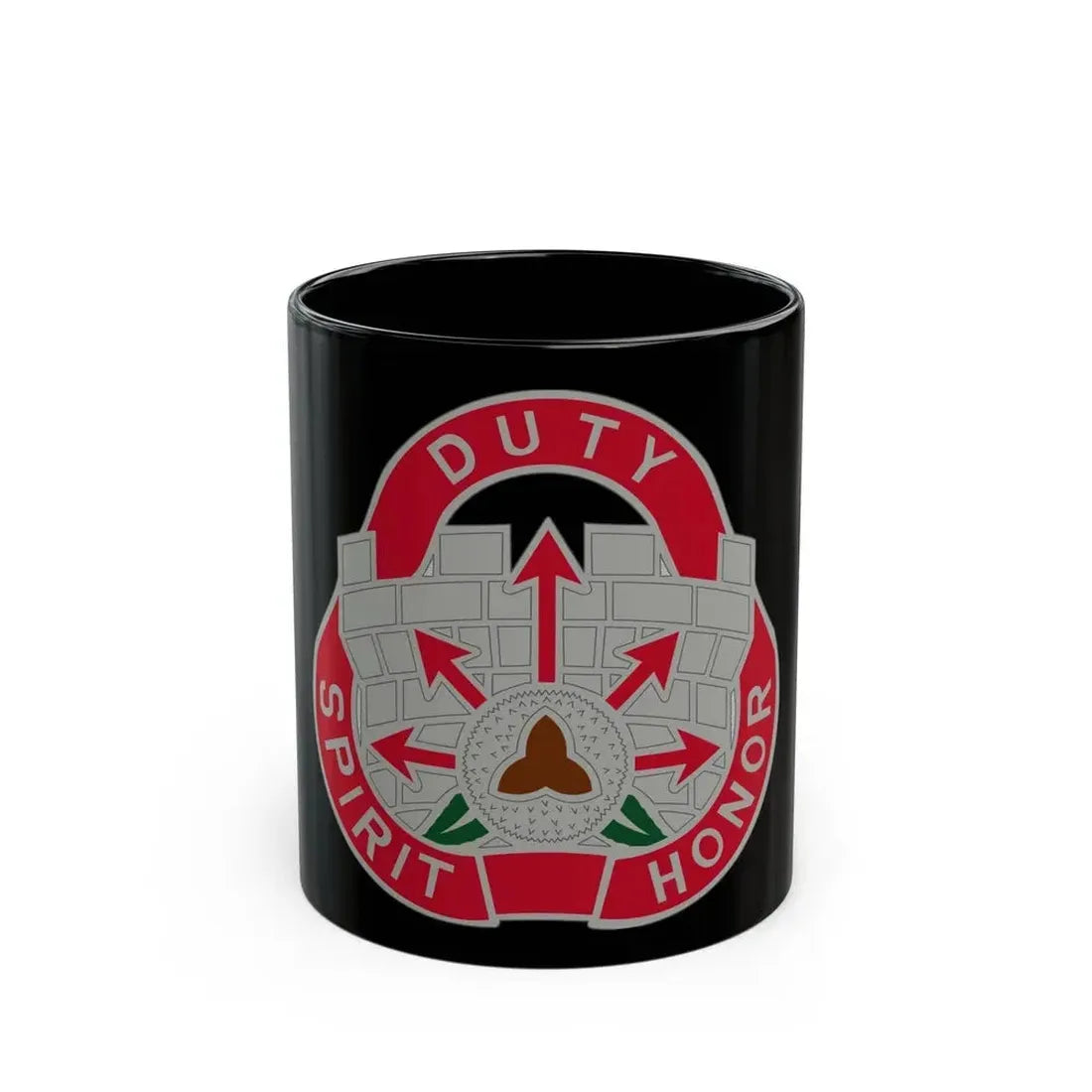 134 Engineer Group (U.S. Army) Black Coffee Mug 11oz - Go Mug Yourself