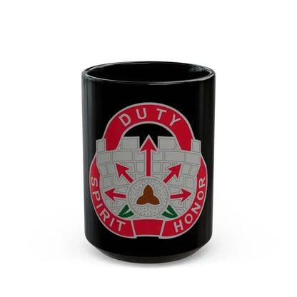 134 Engineer Group (U.S. Army) Black Coffee Mug 15oz - Go Mug Yourself