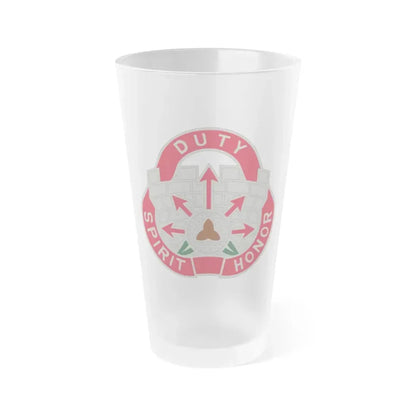 134 Engineer Group (U.S. Army) Frosted Pint Glass 16oz Default Title - Go Mug Yourself