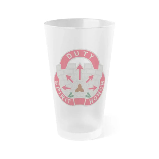 134 Engineer Group (U.S. Army) Frosted Pint Glass 16oz Default Title - Go Mug Yourself