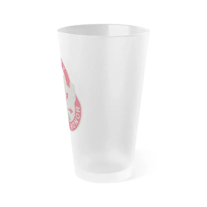134 Engineer Group (U.S. Army) Frosted Pint Glass 16oz - Go Mug Yourself