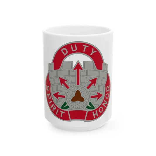 134 Engineer Group (U.S. Army) White Coffee Mug 15oz - Go Mug Yourself