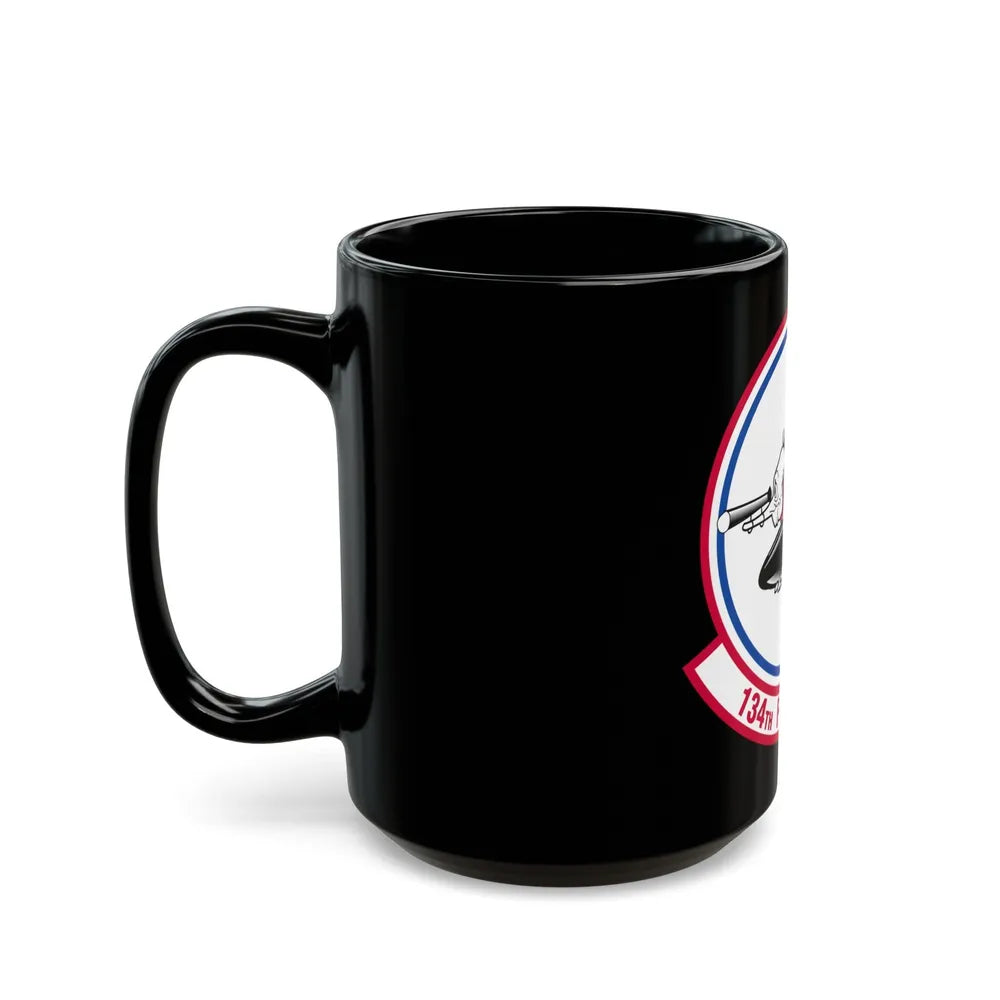 134 Fighter Squadron (U.S. Air Force) Black Coffee Mug-Go Mug Yourself