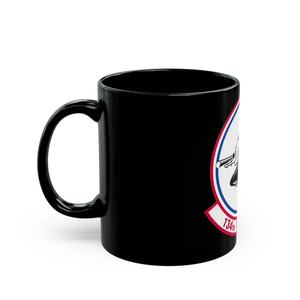 134 Fighter Squadron (U.S. Air Force) Black Coffee Mug-Go Mug Yourself