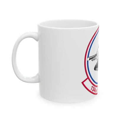 134 Fighter Squadron (U.S. Air Force) White Coffee Mug-Go Mug Yourself