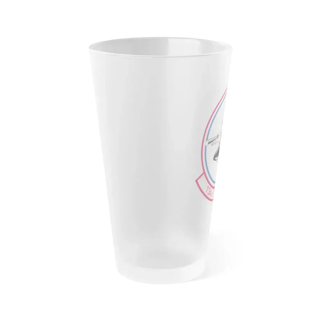 134 Fighter Squadron (U.S. Air Force) Frosted Pint Glass 16oz - Go Mug Yourself