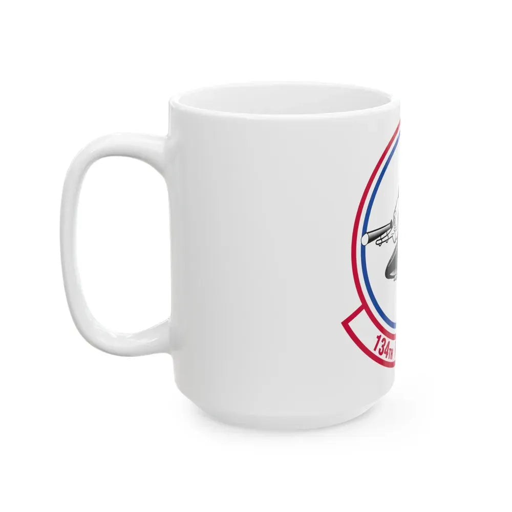 134 Fighter Squadron (U.S. Air Force) White Coffee Mug - Go Mug Yourself