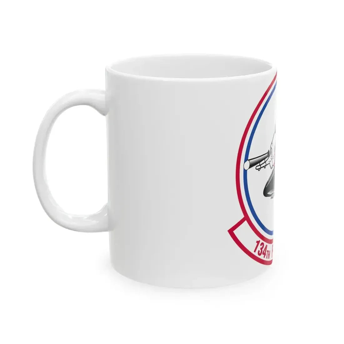 134 Fighter Squadron (U.S. Air Force) White Coffee Mug - Go Mug Yourself