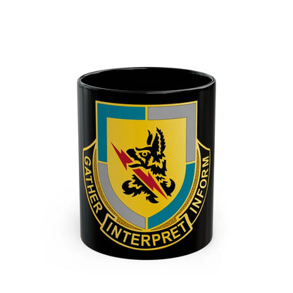 134 Military Intelligence Battalion (U.S. Army) Black Coffee Mug-11oz-Go Mug Yourself