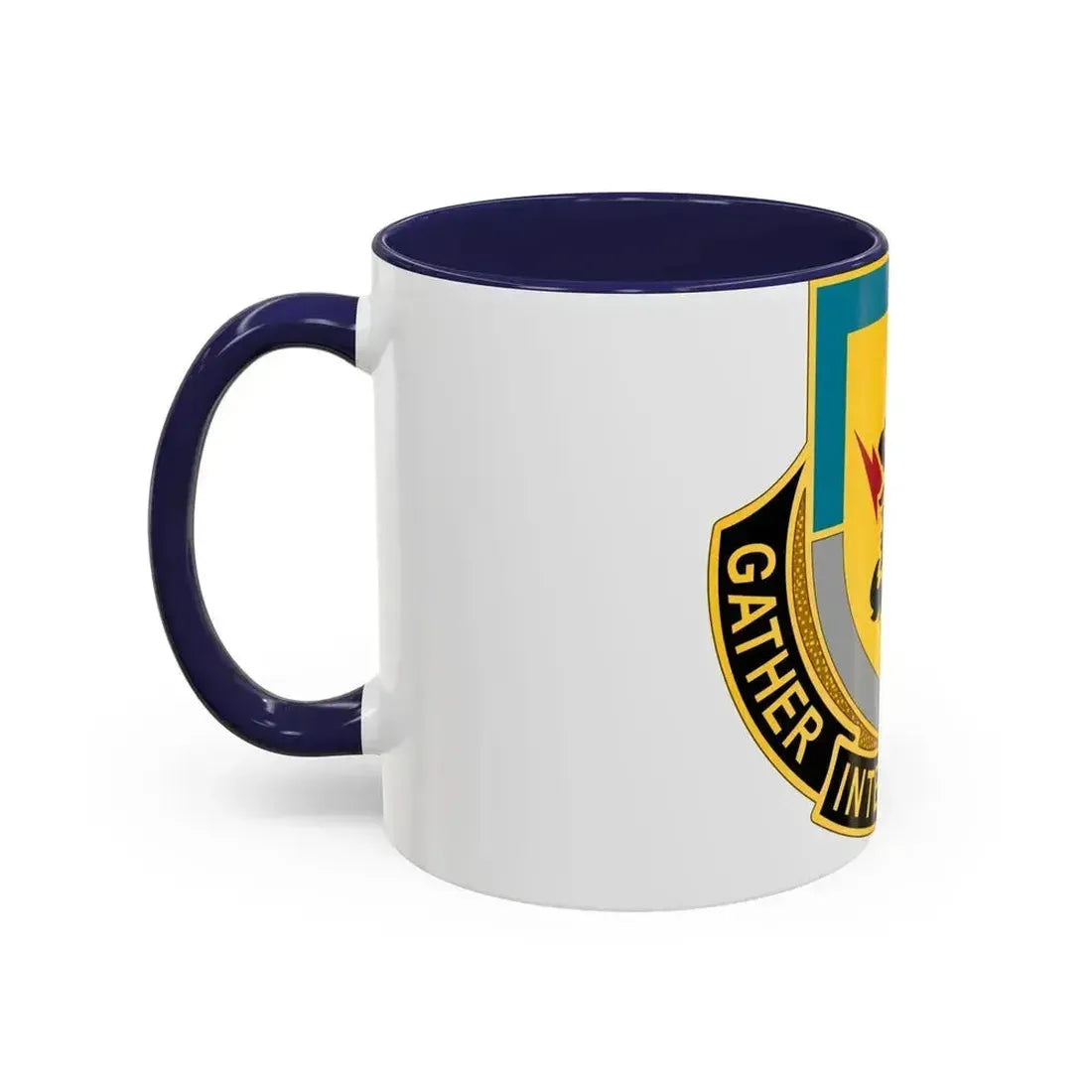 134 Military Intelligence Battalion (U.S. Army) Accent Coffee Mug - Go Mug Yourself