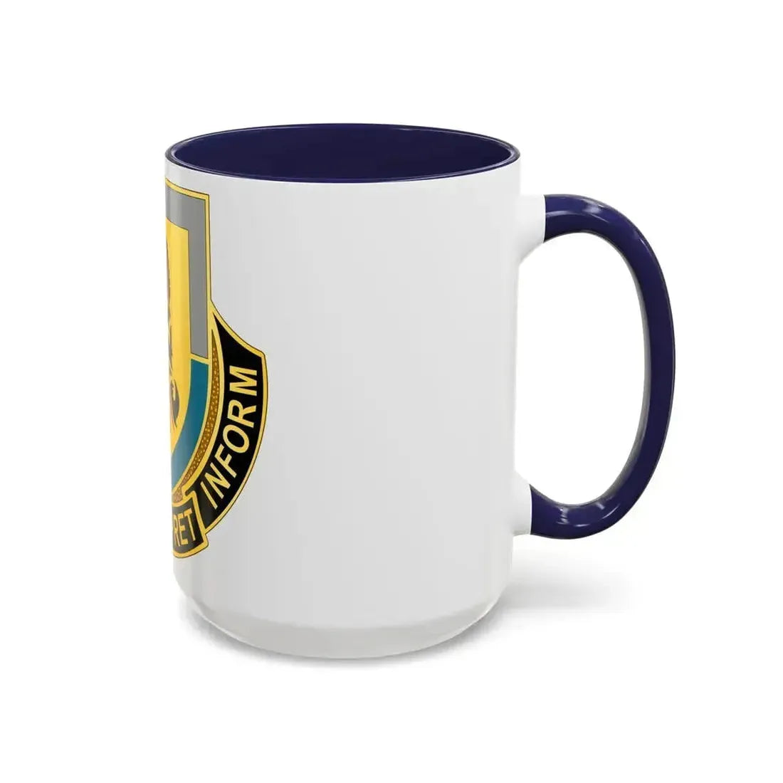134 Military Intelligence Battalion (U.S. Army) Accent Coffee Mug - Go Mug Yourself