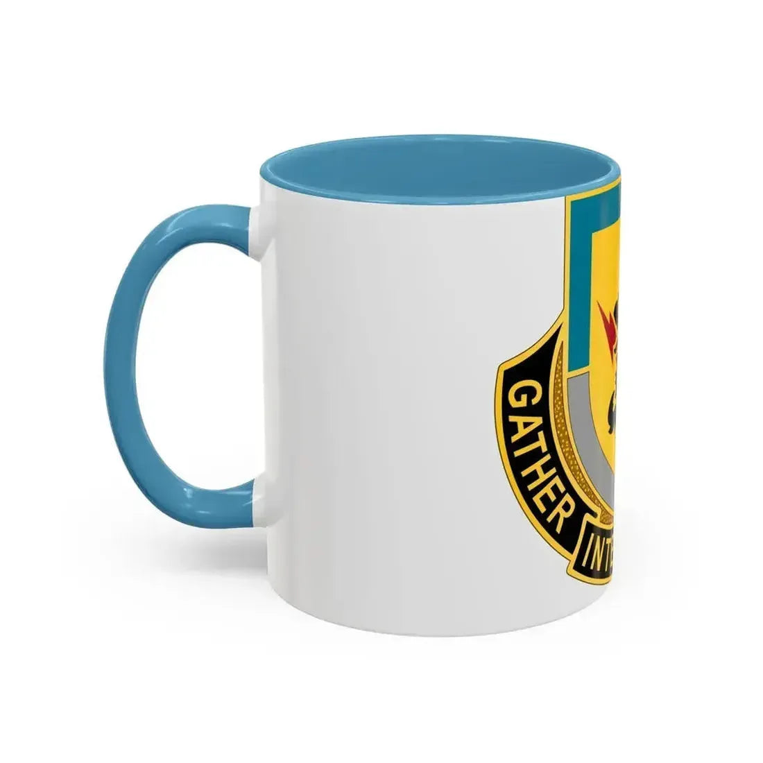 134 Military Intelligence Battalion (U.S. Army) Accent Coffee Mug - Go Mug Yourself